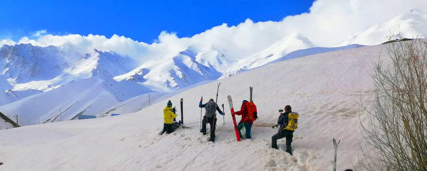 Ski Damavand & Desert trekking 