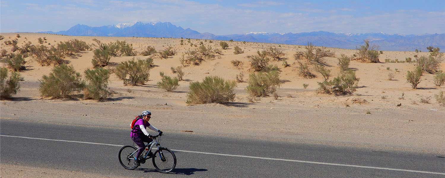 Cycling in Desert
