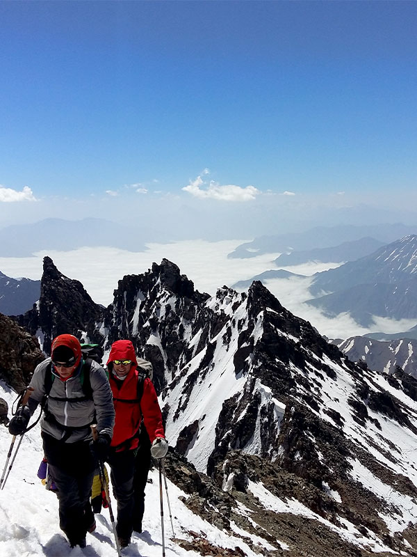 Alamkouh 4860m | second highest peak in Iran 