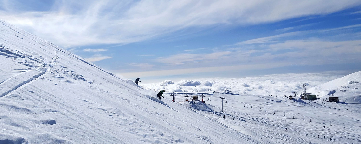 Ski touring Dizin resort & Damavand 5610m