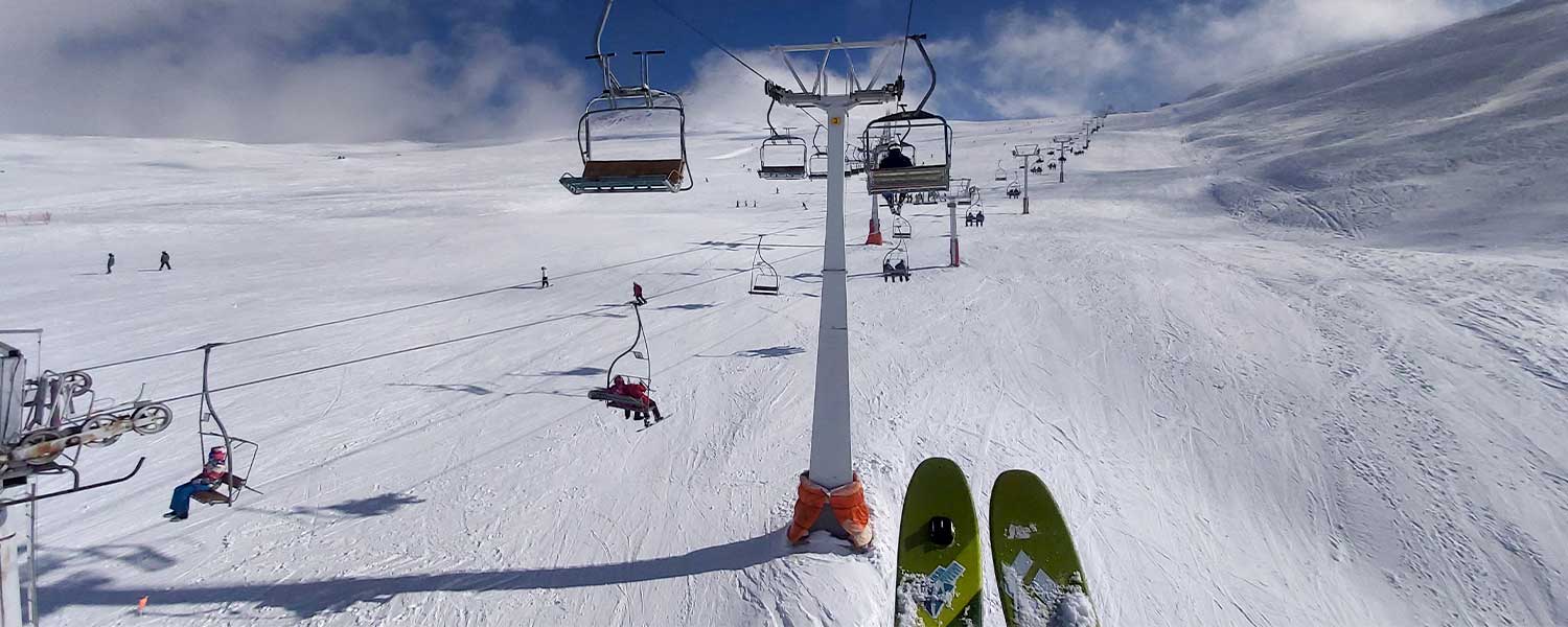 Ski touring Dizin resort & Damavand 5610m