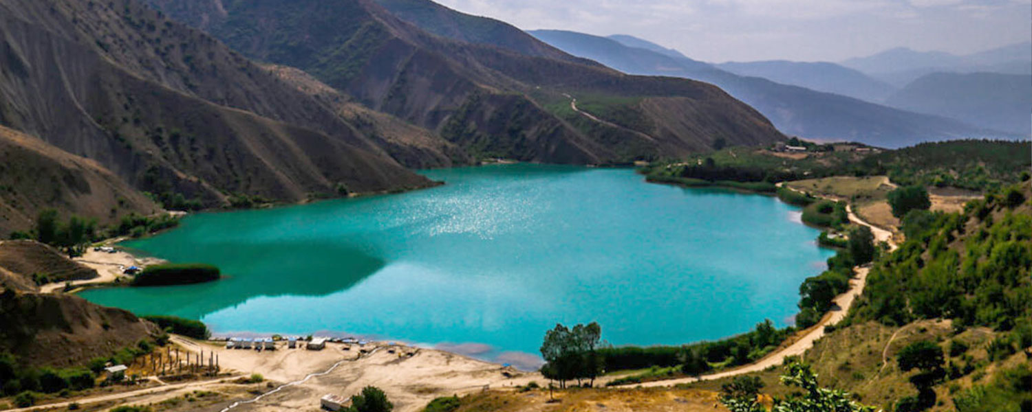 Valasht Mountain Lake; one of freshwater lakes of Iran