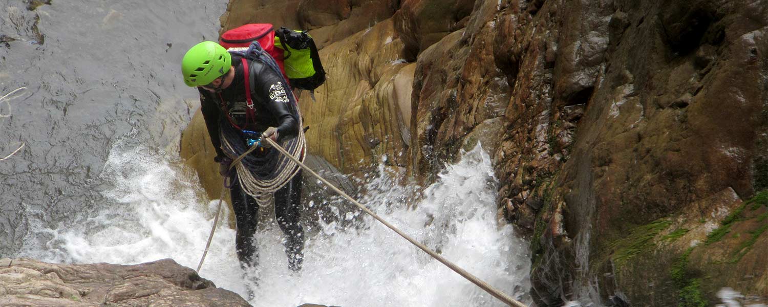 Canyoning North of Iran