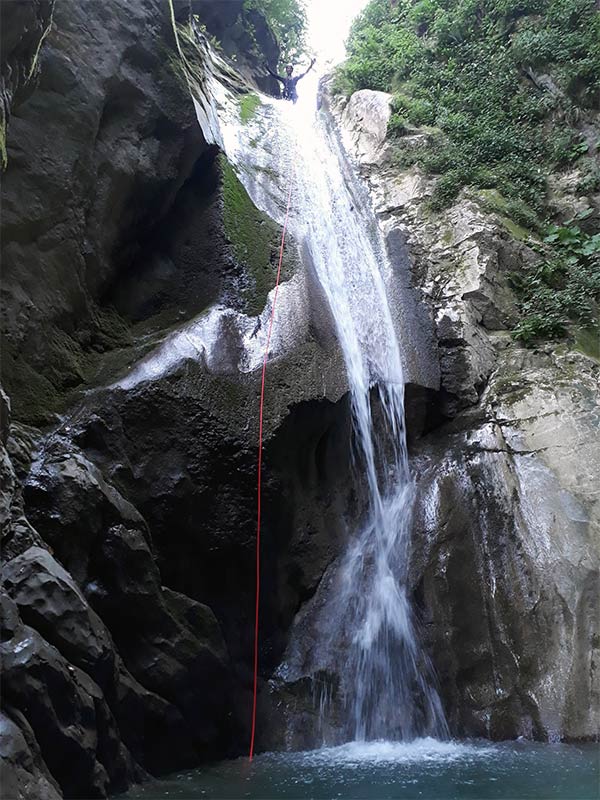 Canyoning North of Iran