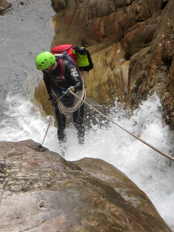 Canyoning North of Iran