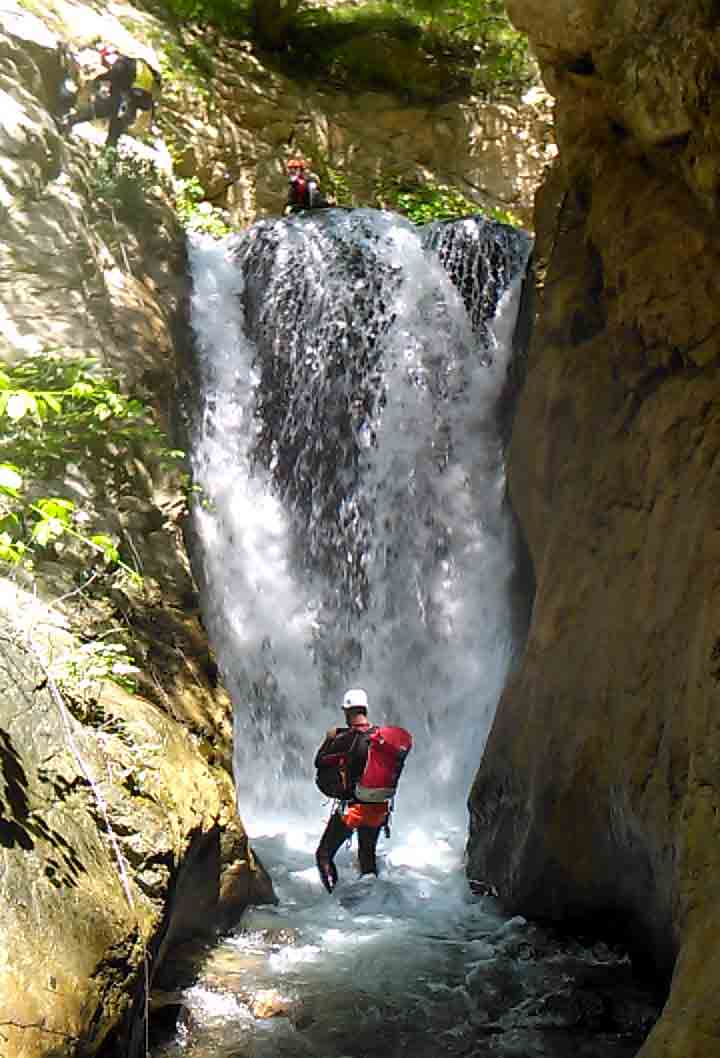 Canyoning North of Iran