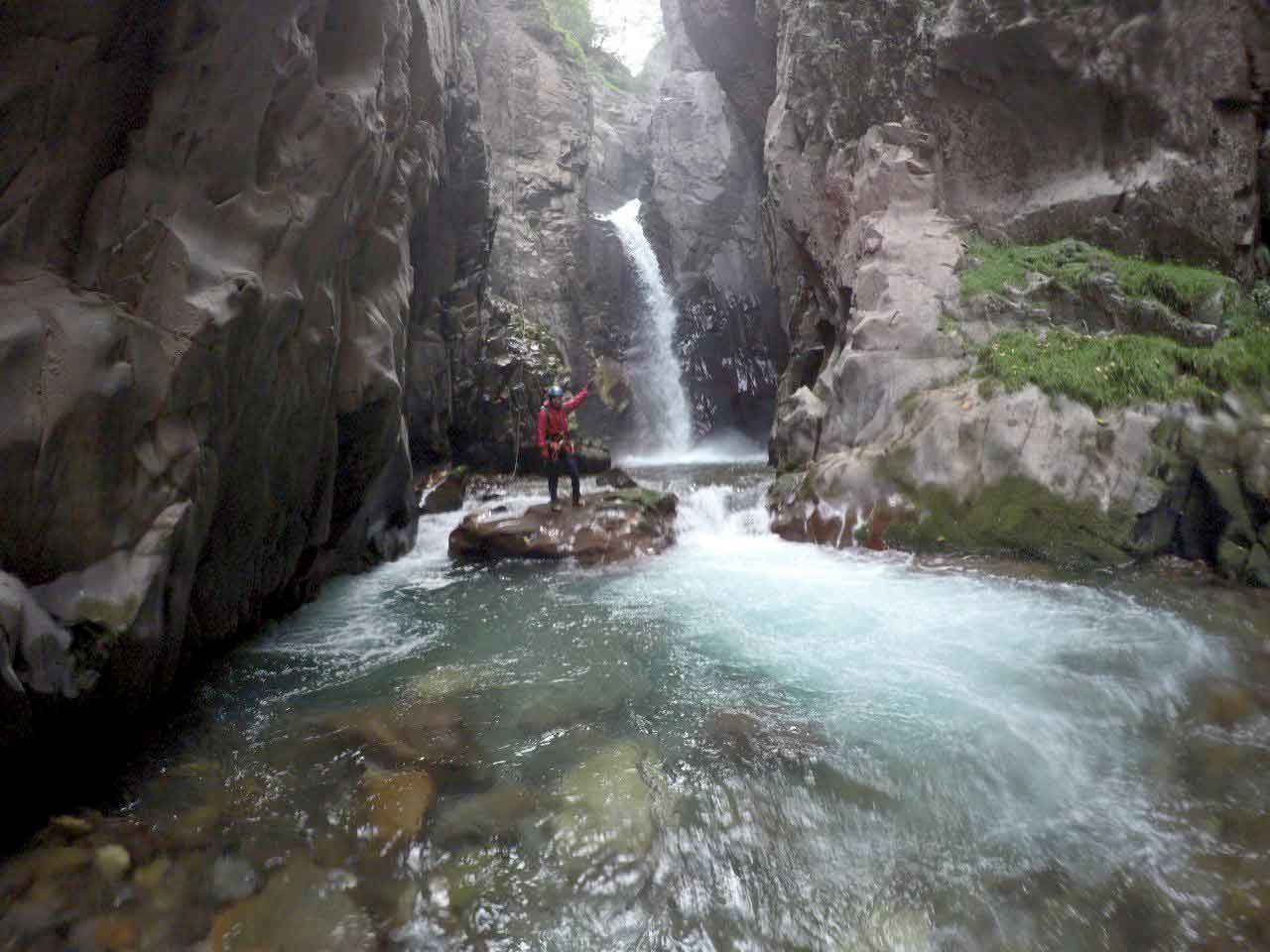 Canyoning North of Iran