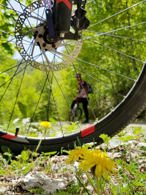 Cycling along Caspain