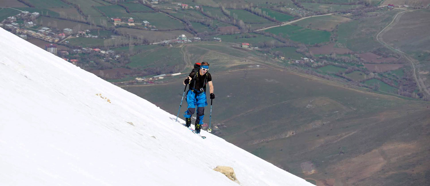 Ski Touring Around Lake VAN<