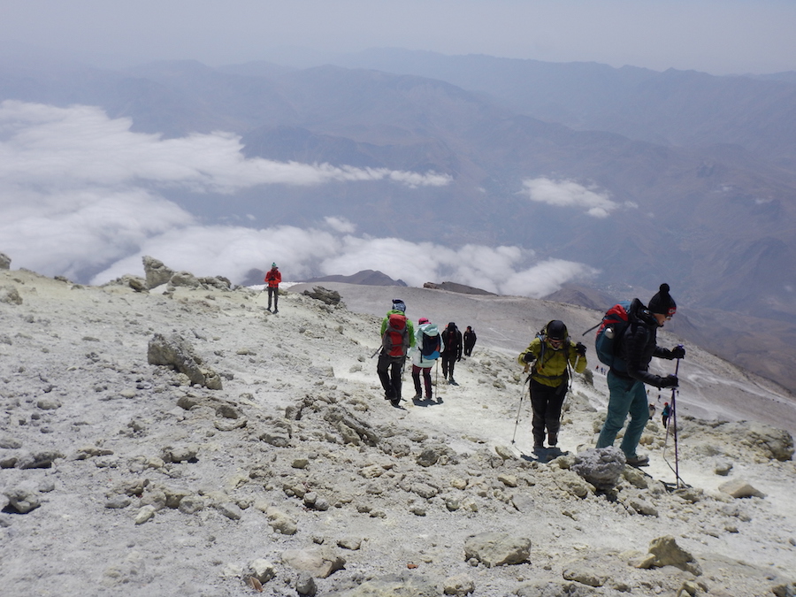 Damavand south face