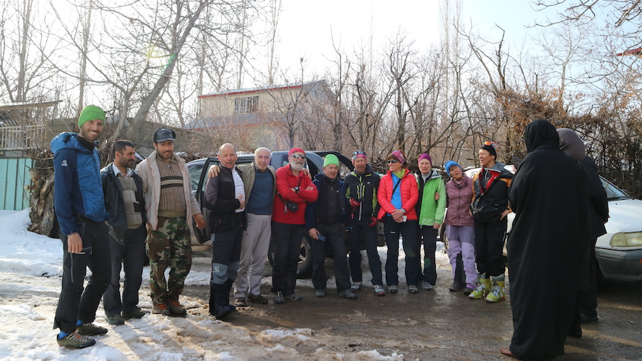 Ski touring in Alborz