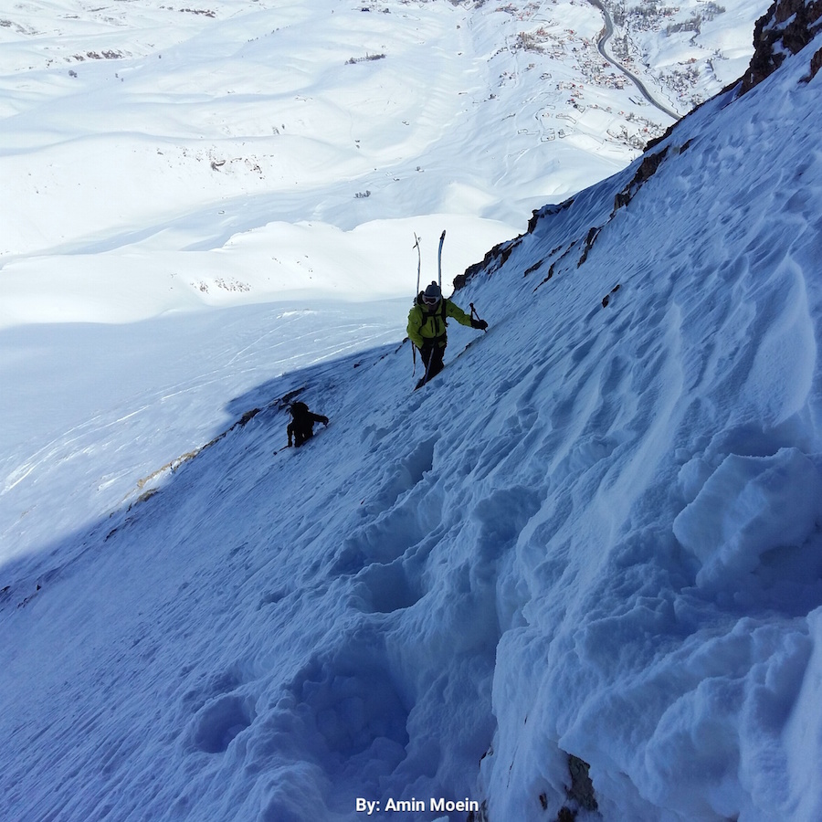 Ski touring in Alborz