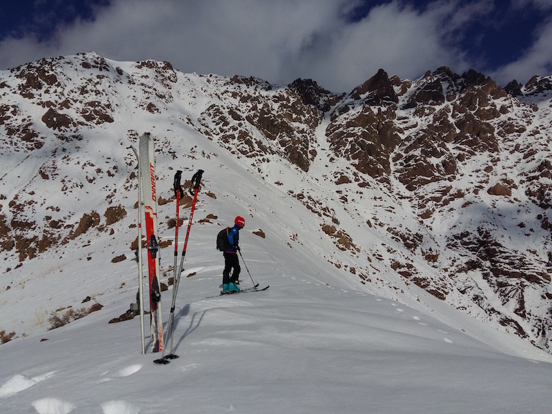 Ski touring in Alborz