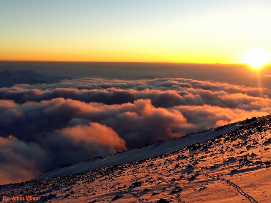 Damavand south face