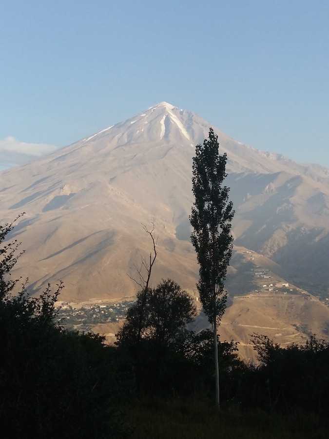 Damavand south face