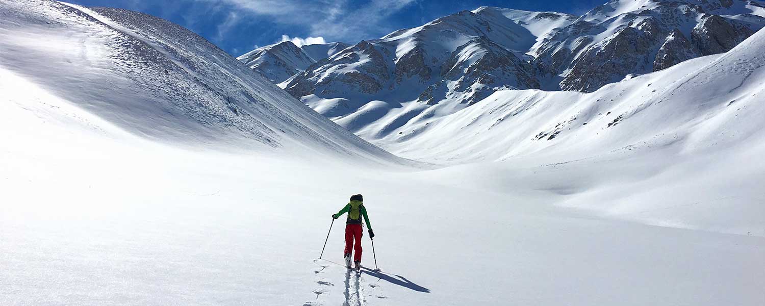 Ski touring Damavand