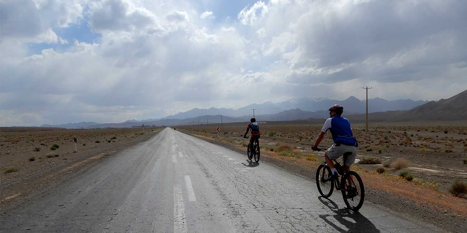 Cycling in Desert