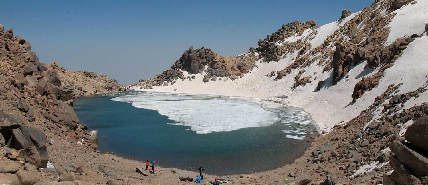Sabalan; feel the third highest peak of Iran