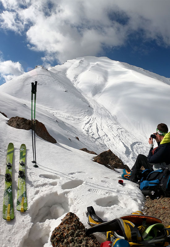 Alborz ski tour