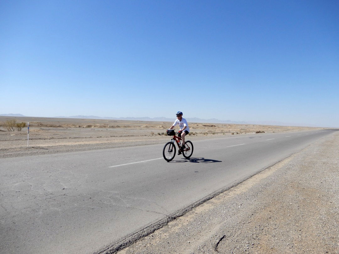 Cycling in Desert