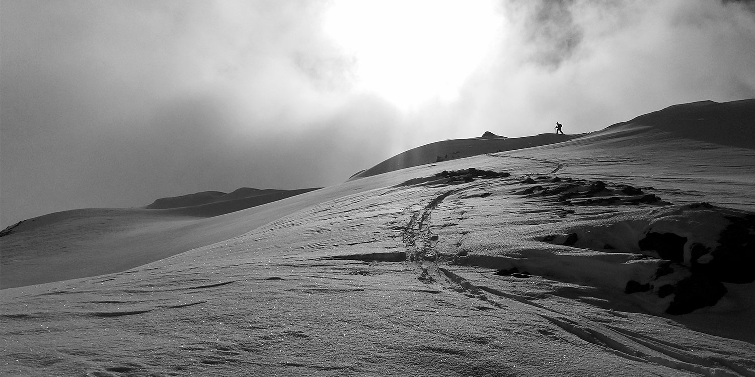 Ski touring in Alborz