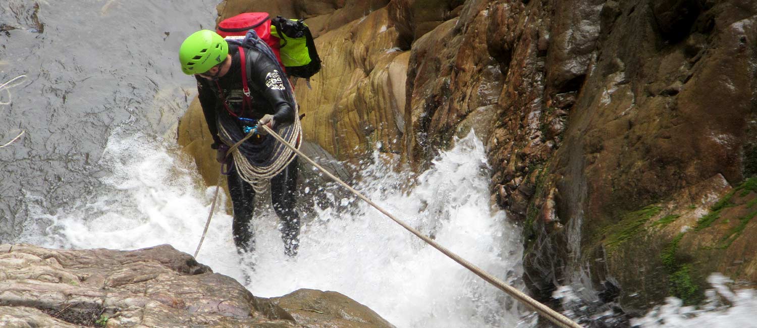 Canyoning North of Iran