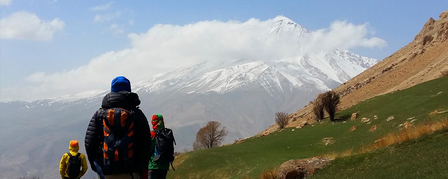 Natural attractions around Damavand Mt.