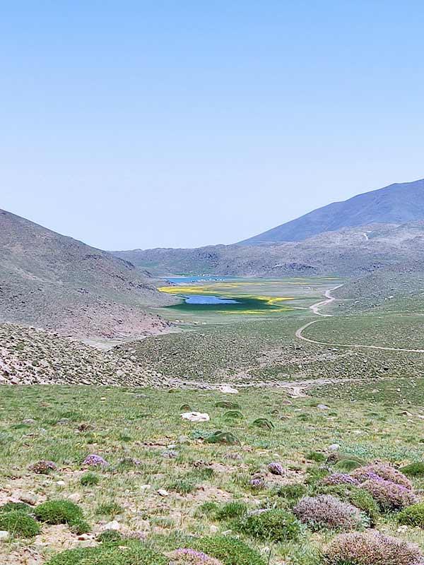 Cycling in Azerbaijan mountain