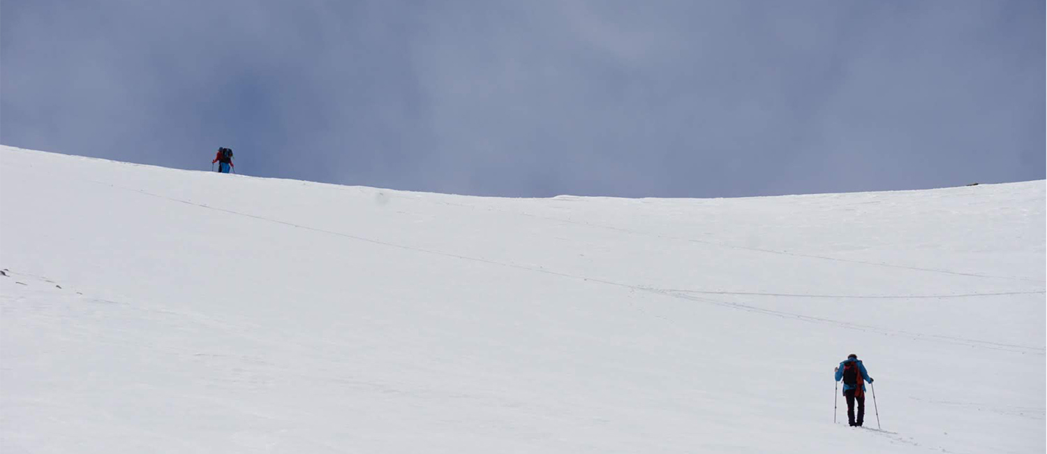 Ski Touring Around Lake VAN